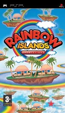 Rainbow Islands Evolution (EU) box cover front